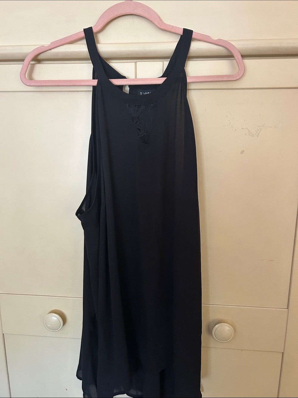 torrid Black Sleeveless High-Neck Tunic Top